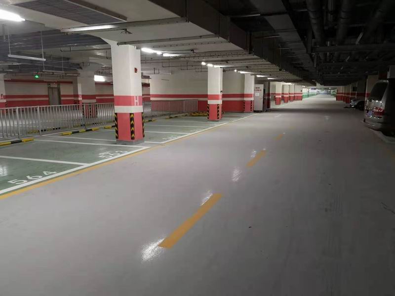 地下車庫(kù)劃線 